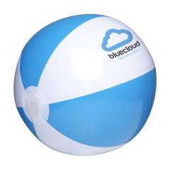 Vue BeachBall Ø 27 cm de couleur bleu| Krokrodeal