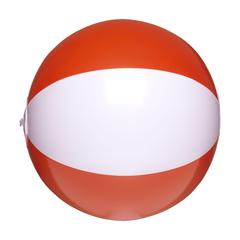 Vue BeachBall Ø 27 cm de couleur rouge| Krokrodeal