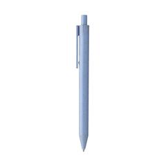 Vue Stylo Wheat-Cycled stylo en paille de blé de couleur bleu| Krokrodeal
