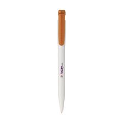 Vue Stilolinea Pier Mix Recycled stylo de couleur orange| Krokrodeal