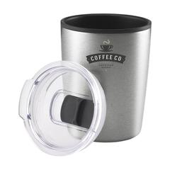 Vue Espresso-to-Go Mug RCS Recycled Steel 170 ml de couleur gris| Krokrodeal