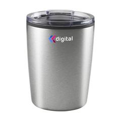 Vue Espresso-to-Go Mug RCS Recycled Steel 170 ml de couleur gris| Krokrodeal
