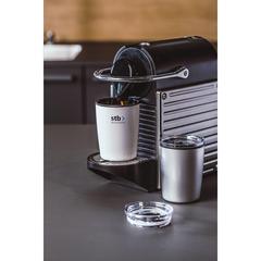 Vue Espresso-to-Go Mug RCS Recycled Steel 170 ml de couleur gris| Krokrodeal