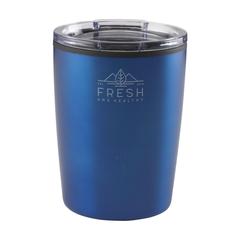 Vue Espresso-to-Go Mug RCS Recycled Steel 170 ml de couleur bleu| Krokrodeal