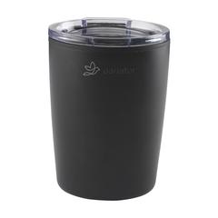 Vue Espresso-to-Go Mug RCS Recycled Steel 170 ml de couleur noir| Krokrodeal