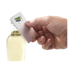 Vue Carta Opener GRS Recycled Alu ouvre-bouteille de couleur gris| Krokrodeal