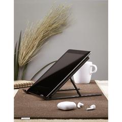 Vue Standby GRS Recycled Alu Laptop Stand support de couleur gris| Krokrodeal