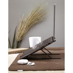 Vue Standby GRS Recycled Alu Laptop Stand support de couleur gris| Krokrodeal
