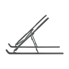 Vue Standby GRS Recycled Alu Laptop Stand support de couleur gris| Krokrodeal