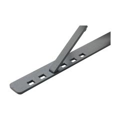 Vue Standby GRS Recycled Alu Laptop Stand support de couleur gris| Krokrodeal