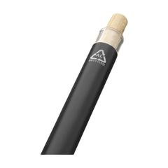 Vue Alvar GRS Recycled Alu Pen stylo de couleur noir| Krokrodeal