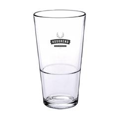 Vue Verre à bière Empilable 340 ml de couleur translucide| Krokrodeal