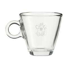 Vue Lugano Verre à Café 230 ml de couleur translucide| Krokrodeal