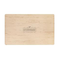 Vue Alder Wood Cutting Board planche à découper de couleur marron| Krokrodeal