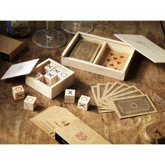 Vue Recycled Playing Cards Single jeu de cartes de couleur marron| Krokrodeal