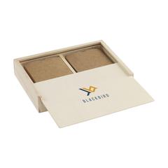 Vue Recycled Playing Cards Double jeu de cartes de couleur marron| Krokrodeal