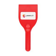 Vue Oslo Ice Scraper de couleur rouge| Krokrodeal