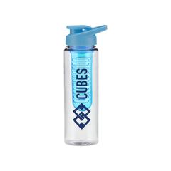 Vue Tropical Drink 700 ml bouteille de couleur bleu| Krokrodeal