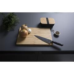 Vue Bocado Board planche à découper en bambou de couleur marron| Krokrodeal