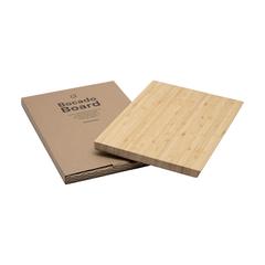 Vue Bocado Board planche à découper en bambou de couleur marron| Krokrodeal