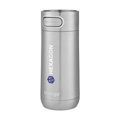 Vue Contigo® Luxe AUTOSEAL® 360 ml gobelet thermos de couleur gris| Krokrodeal