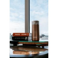Vue Contigo® Luxe AUTOSEAL® 360 ml gobelet thermos de couleur rose| Krokrodeal