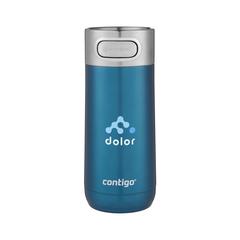Vue Contigo® Luxe AUTOSEAL® 360 ml gobelet thermos de couleur bleu| Krokrodeal