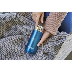 Vue Contigo® Luxe AUTOSEAL® 360 ml gobelet thermos de couleur bleu| Krokrodeal