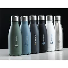 Vue Topflask 500 ml single wall bouteille de couleur bleu| Krokrodeal