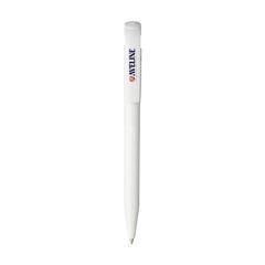 Vue Stilolinea S45 Recycled stylo de couleur blanc| Krokrodeal
