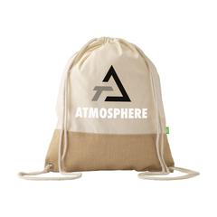 Vue Combi Organic Backpack (160 g/m²) sac à dos de couleur beige| Krokrodeal