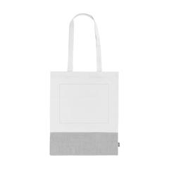 Vue Combi Organic Shopper (160 g/m²) sac shopping de couleur beige| Krokrodeal