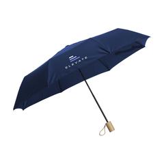 Vue Mini Umbrella parapluie pliable en RPET de 21 inch de couleur bleu| Krokrodeal