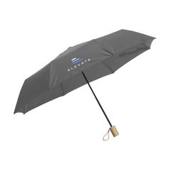 Vue Mini Umbrella parapluie pliable en RPET de 21 inch de couleur gris| Krokrodeal