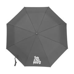 Vue Mini Umbrella parapluie pliable en RPET de 21 inch de couleur gris| Krokrodeal