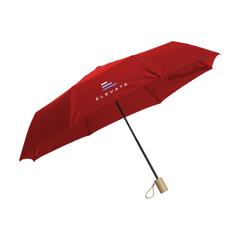 Vue Mini Umbrella parapluie pliable en RPET de 21 inch de couleur rouge| Krokrodeal