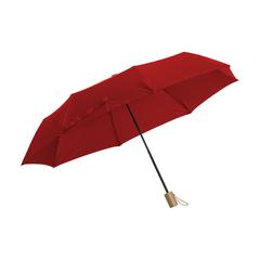 Vue Mini Umbrella parapluie pliable en RPET de 21 inch de couleur rouge| Krokrodeal