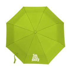 Vue Mini Umbrella parapluie pliable en RPET de 21 inch de couleur vert| Krokrodeal