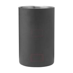 Vue CoolSteel Black refroidisseur de vin de couleur noir| Krokrodeal