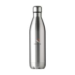 Vue Topflask RCS Recycled Steel 750 ml bouteille de couleur gris| Krokrodeal