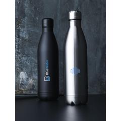 Vue Topflask RCS Recycled Steel 750 ml bouteille de couleur gris| Krokrodeal