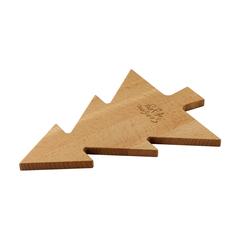 Vue Tree Board planche de servir de couleur marron| Krokrodeal