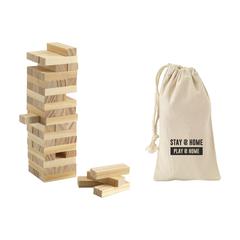 Vue Tower Game jeu de couleur beige| Krokrodeal