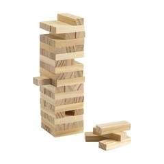 Vue Tower Game jeu de couleur beige| Krokrodeal
