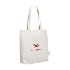 Vue Wolkat Rabat Recycled Textile Shopper sac de couleur beige| Krokrodeal