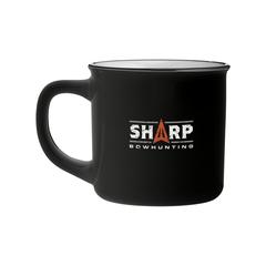 Vue Campfire mug de couleur noir| Krokrodeal