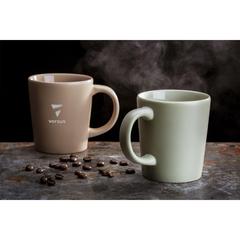 Vue Ponti mug de couleur beige| Krokrodeal