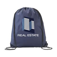 Vue PromoBag RPET sac à dos de couleur bleu| Krokrodeal