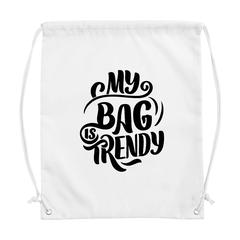 Vue PromoBag 210D sac à dos de couleur blanc| Krokrodeal