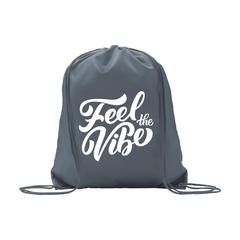 Vue PromoBag 210D sac à dos de couleur gris| Krokrodeal